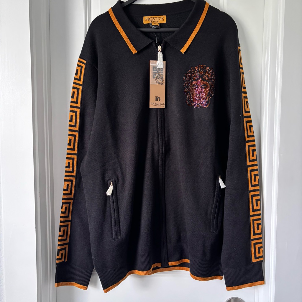 Prestige Original Luxury Zip Up Jacket Size Xl